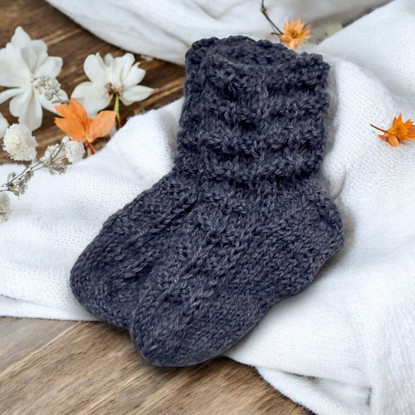 Vauvan alpakkavillasukat  – Lämpöä ja pehmeyttä ilman kutitusta