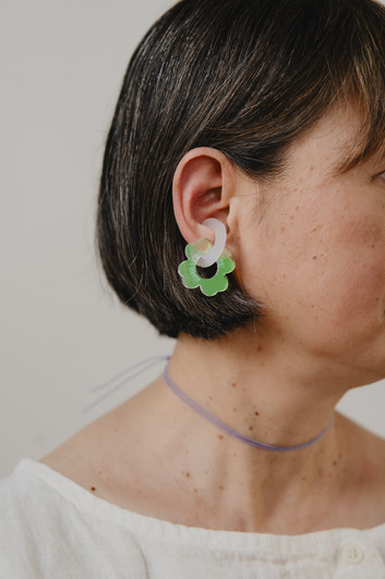 EARBIT Drop Ring | SMALL FLOWER