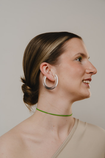 EARBIT earrings GRADIENT BLACK | L