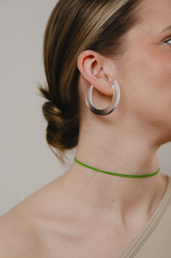 EARBIT earrings GRADIENT BLACK | L