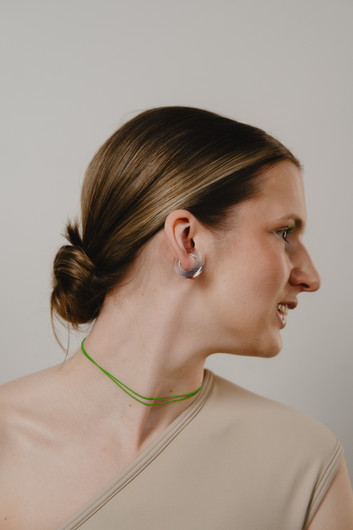 EARBIT earrings GRADIENT BLACK | S