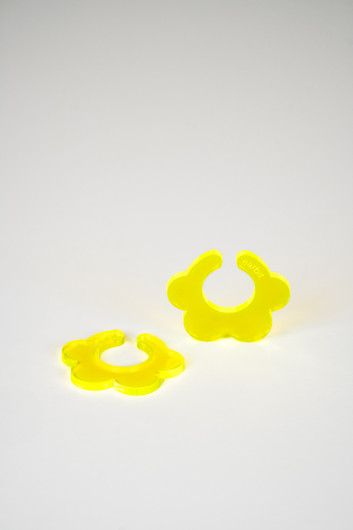 EARBIT earrings FLOWER YELLOW | M