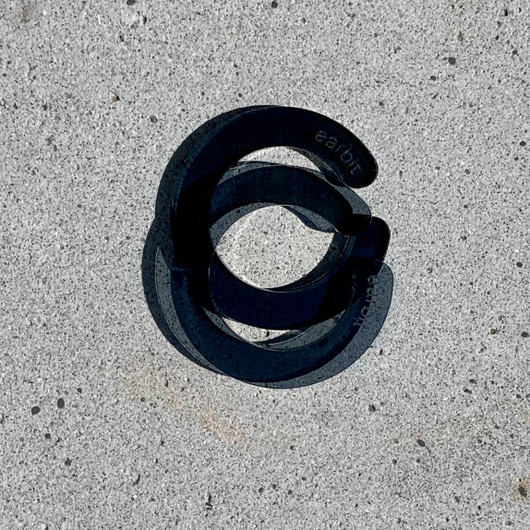 EARBIT earrings CARBON | M
