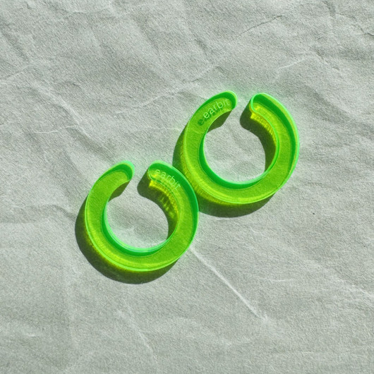 EARBIT earrings GLOW GREEN | M