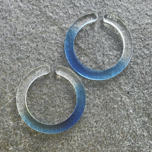 EARBIT earrings GRADIENT BLUE | L