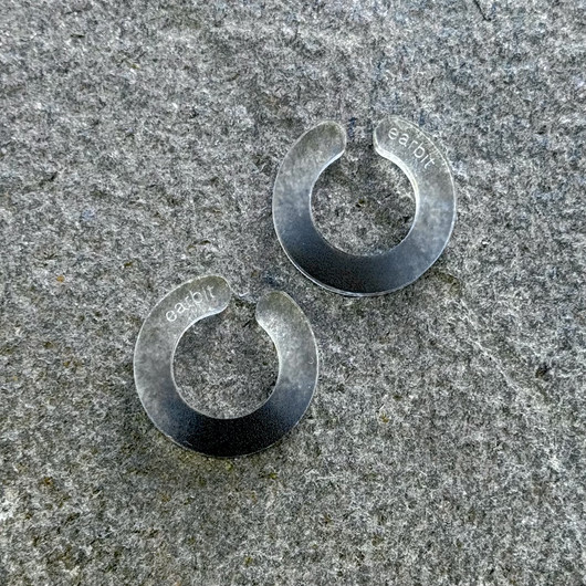 EARBIT earrings GRADIENT BLACK | S