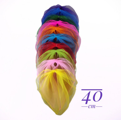 Sifonkihuivit 40 cm + Huivihetki-loru