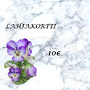 Lahjakortti 10€
