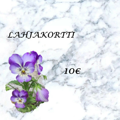 Lahjakortti 10€
