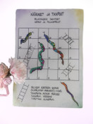 TIEDOSTO; Käärmeet ja tikapuut - pelipohja