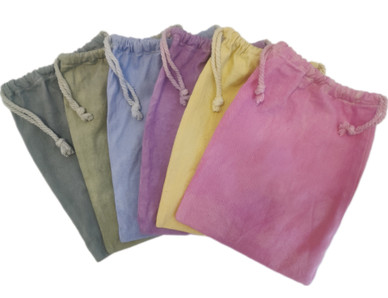 Lorupussi; värjätty, luomupuuvillaa, pieni