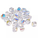 Swarovski kristallihelmi kirkas bicone 6 mm (4 kpl)