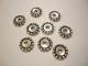 TierraCast Metallihelmi pallokuvioitu hopeoitu 12 mm (4 kpl/pss)