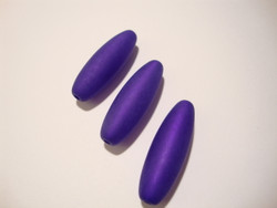 Polarishelmi tumma violetti matta ovaali 30 x 10 mm