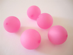Polarishelmi vaalea pinkki/ruusunpunainen matta 20 mm
