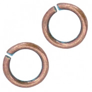 Boho välirengas 5 x 1 mm kuparipatina avattava (10 kpl/pss)