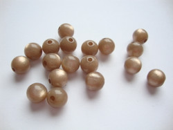 Polarishelmi taupe ruskea Super kiiltävä 6 mm (6 kpl/pss)