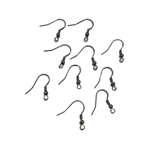 Korvakorukoukku kirurginteräs 18mm 10 kpl