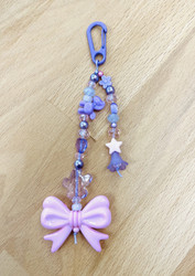 Korunvalmistusnauha 0,8 mm nylonia violetti (1 metri)