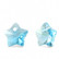 Kristalliriipus (charm) tähti vaaleansininen 7,5 x 8 mm (2 kpl)