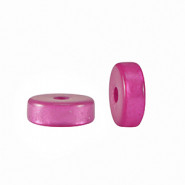 Polarishelmi kimalle hopea rondelli 8 mm (4 kpl)