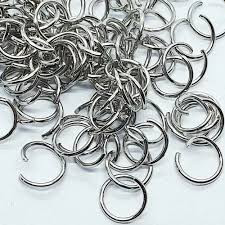 Välirengas 7 x 1 mm ruostumaton teräs avattava (20 kpl)