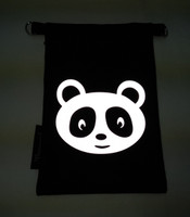 Heijastava kännykkäpussi Panda