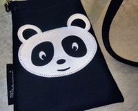 Heijastava kännykkäpussi Panda