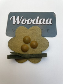 B474 Aarikkas brooch, flower