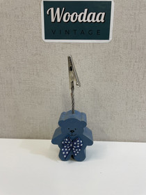 I12 Aarikka note on a teddy bear