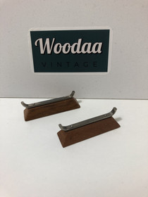 O6 Tiikkiset aterintuet 2kpl