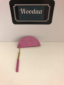 B27 Aarikka Heiluri brooch pinkki