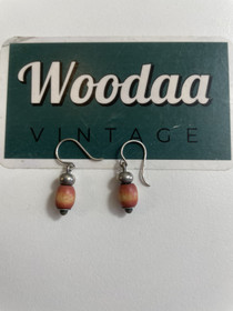 E13 Aarikka earrings orange