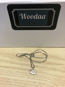 K 146 Aarikan hopeinen Päkä kaulakoru