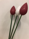 F114 wooden flower buds