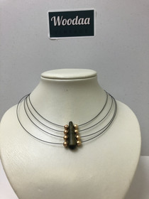 K172 Aarikka keveä vaijeri kaulakoru 