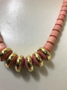 K196 Aarikkas necklace, pink