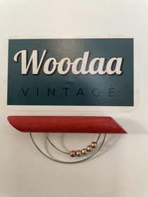 B223 Aarikka red brooch