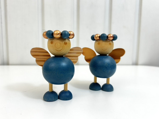 U162E Aarikka angels 2 pcs, Helläenkeli