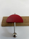 B251 Aarikka Umbrella brooch red