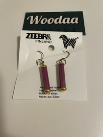 E295 Zeebra earring 