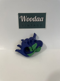 N157 Aarikan Kyyhky siniset servettirenkaat