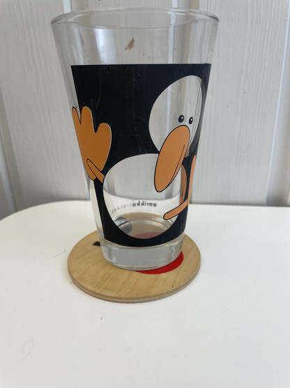 O57 Aarikka apple coasters 4 pcs