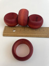 N161 Aarikka red napkin rings 4pcs