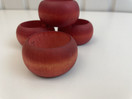 N161 Aarikka red napkin rings 4pcs