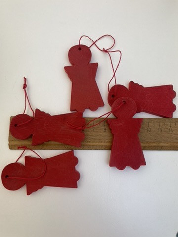 C141 Aarikan kuusenkoristeet 5 kpl