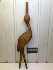 114. Crane wall decoration