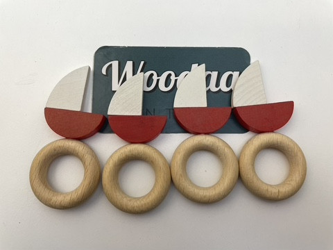 N212 Aarikkas napkin rings 4pcs