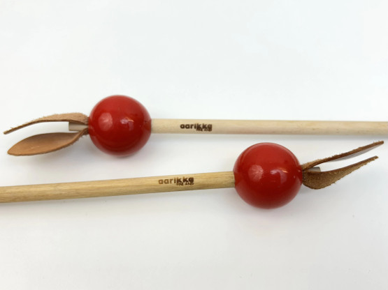 O56 Aarikkas christmas apple, Koristeomena 2 pcs