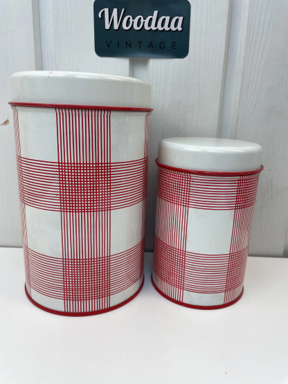 J68 Aarikkas tin cans 2 pcs, Ruudut